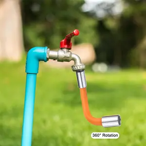 Flexible Faucet Extension Tube, Rotatable Anti-Splash Design, Universal Interface Fits Most Faucets, Long Soft Hose, Home Kitchen Bathroom Use