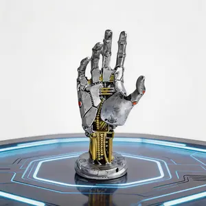 Cyberpunk Game Controller Stand-Desk Organizer for Controllers/Phones/Over-ear headphones, Multi-Functional Gamer Accessory, Console Accessories,Back-to-School Gift
