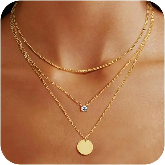 3PCS / Satellite & CZ & Coin