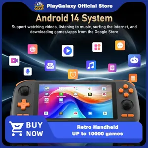 New Handheld Game Console, Retro Android Gaming Machine, Android 14 System, 6gb RAM, 128GB Storage, 5.5 Inch LCD Touch Screen, Christmas Gift