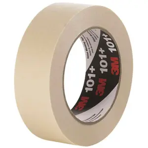 3M T937101 2 in. x 60 yards 101 Plus Masking Tape, Tan - Case of 24