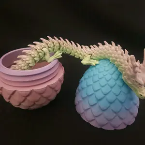 15" Pastel Articulated Dragon