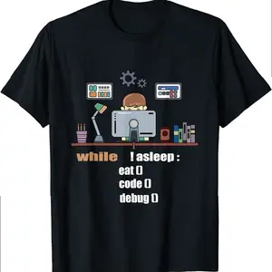 Computer Science Code Debug Programmer T-shirt, Python Coder T-shirt