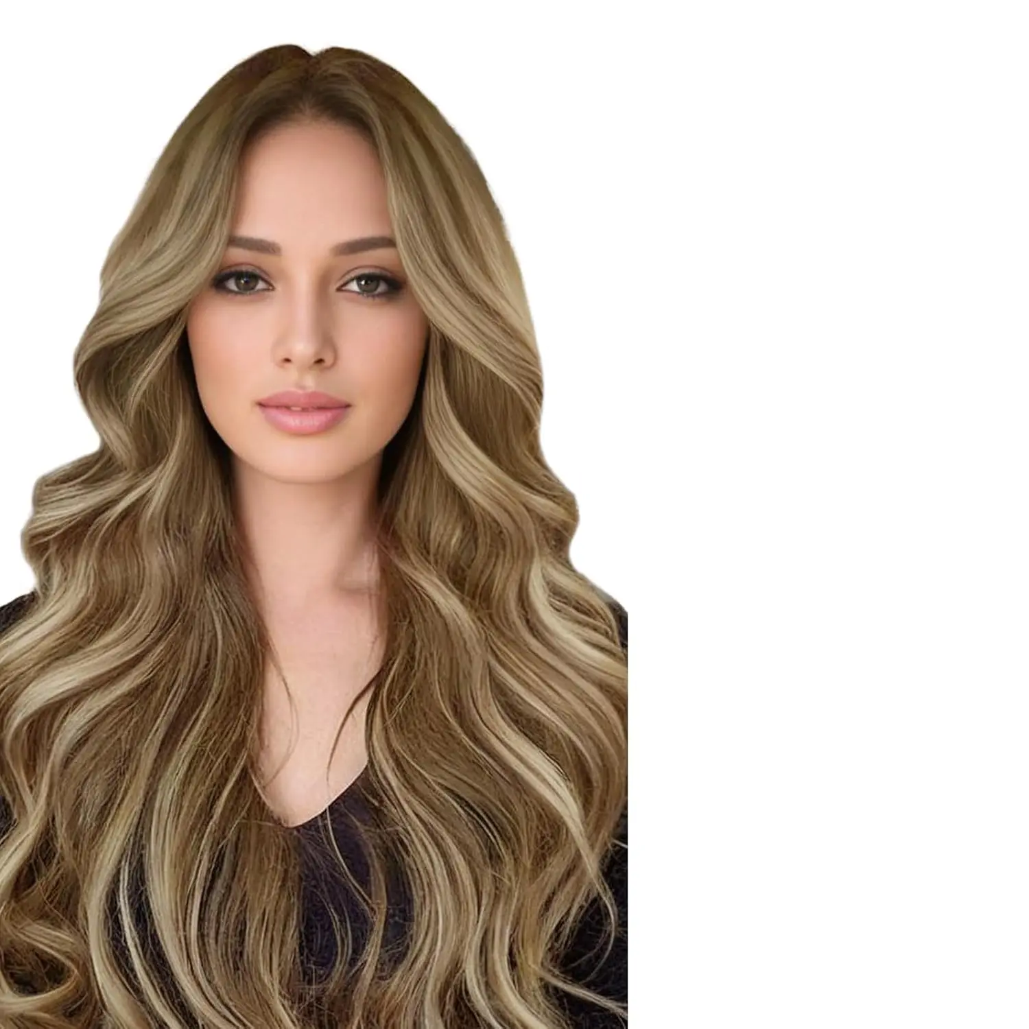 #4P27 Medium Brown Highlight Honey Blonde