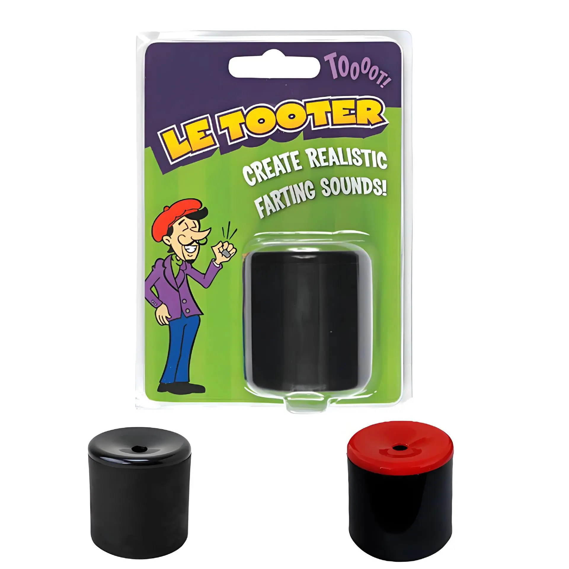 Le Tooter Handheld Fart Prank Toy, Pooter Noise Maker with Realistic Sounds, Prank Gift Set for April Fools Day, Party Activities