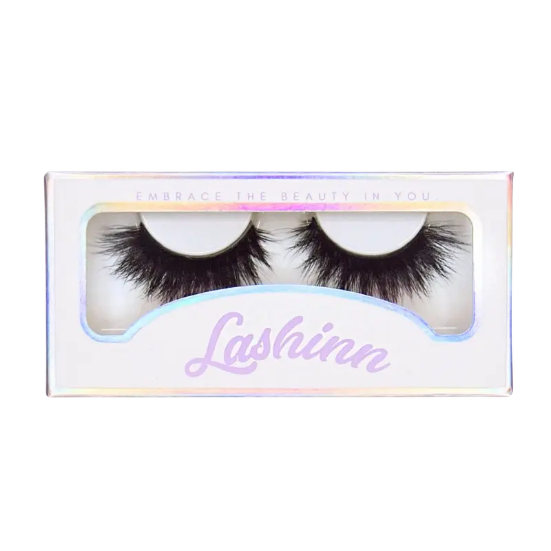 Lashinn Bombshell Strip Lashes – 20X Reusable Dramatic Cat Eye Fluffy False Eyelashes