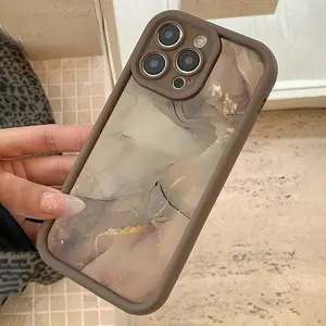 High Bamboo Brown Phone case for iPhone 16 Pro Max 15 Plus 14 13 12 11 XR XS Beautiful Gift Selection Shockproof Silicone TPU Bumper Drop Protection Soft Cover Screen Protector Protective Casing Cellphone