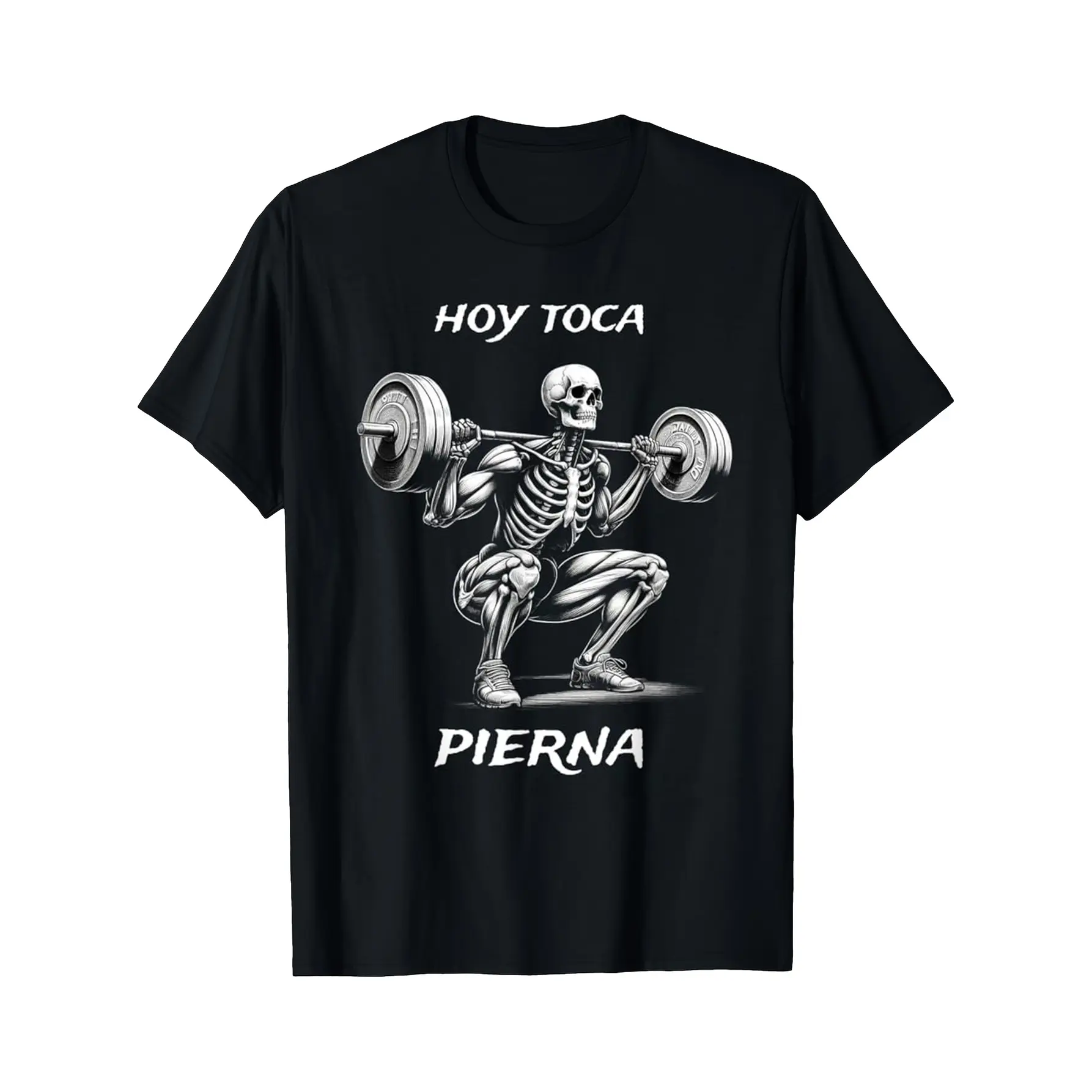 100% Made in USA, 180g Sharp Gym Calacas |   Mexican Sayings Funny Sarcasm Slang T-Shirt