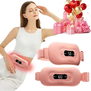Festival Gifts NoAging Smart Menstrual Heating Pad, Triple Vibration Massage Perfect Gift for Women Warming Belt