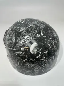 Baseball Cap Style Motorcycle Helmet Never Forgotten 9/11