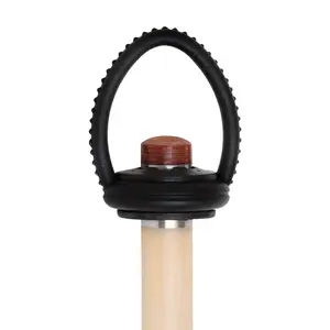 Billiard Cue Hanger w/Rubber Insert Ø12-14 mm, Black