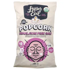 LesserEvil Popcorn, Himalayan Pink Salt, 4.6 oz (130 g)
