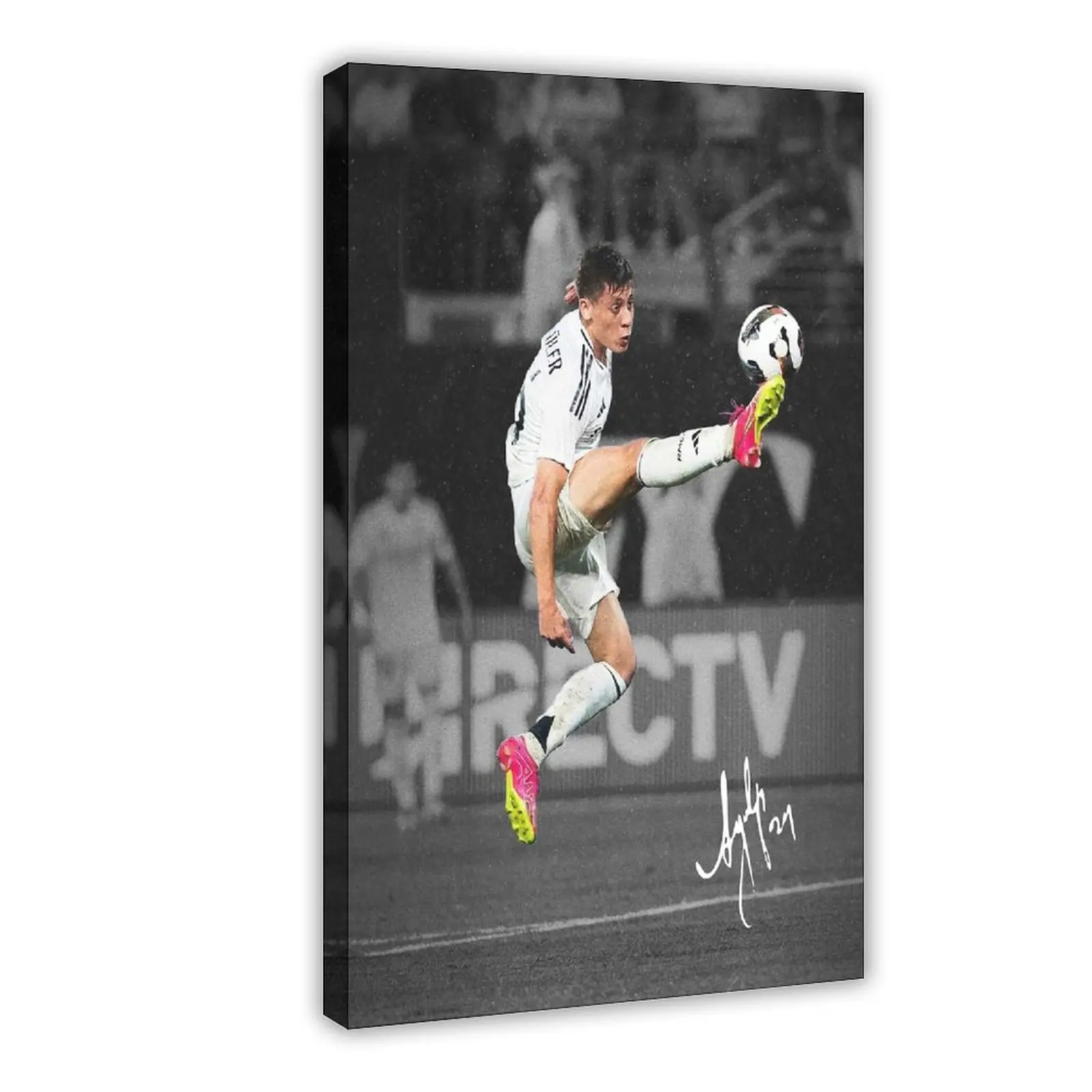 Football Arda Guler Canvas Poster Wall Art Decoration For Home Bedroom Office Living Dorm Room Decor Boys Girls Gift