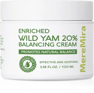 Wild Yam Cream for Hormone Balance: Australia Barbara O'neill Recommended Solution for Women Menopause Hormonal Balancing - 20% Topical Natural Wild Yam, 3.38 fl.oz