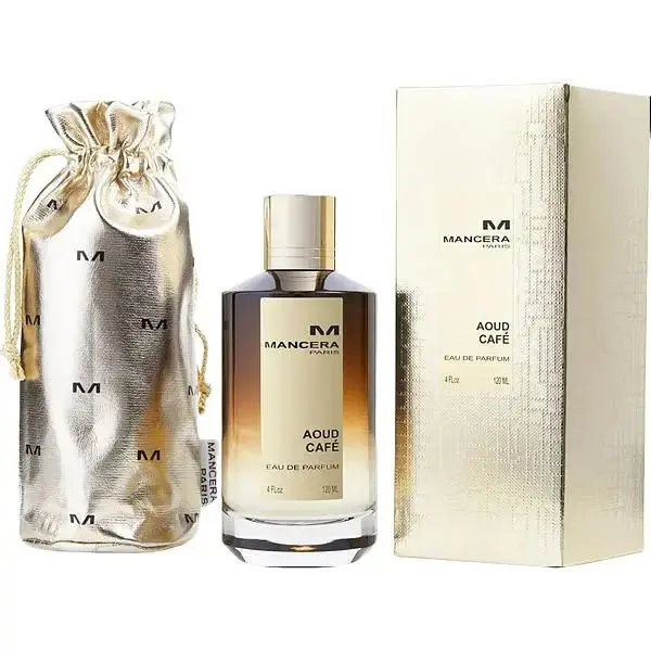 Mancera Aoud Cafe for Unisex Eau de Parfum Spray, 4.0 Ounce