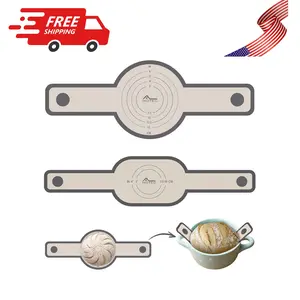 Silicone Bread Sling for Dutch Oven - 2 Pack Non-Stick Baking Mat