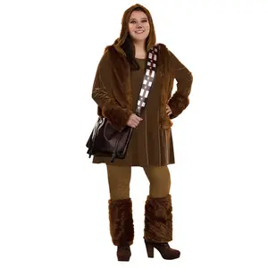 Plus Size Deluxe Star Wars Chewbacca Costume Dress for Women