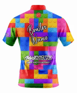 Motiv Bowling Jersey “Lego” Custom Name Motiv Bowling Jersey “Lego” Custom Name