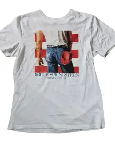 Bruce Springsteen Born In The USA, Vintage Tshirt, Gifts For Everyone, Menswear Womenswear Streetwear Cotton Comfort