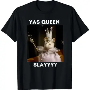 Queen Slay Funny Meme Sarcastic Costume Tees T-Shirt