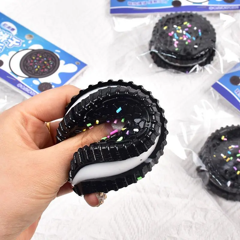 Viral Cookie Sandwich Squishy Slow Rising Stress Relief Fidget Toy