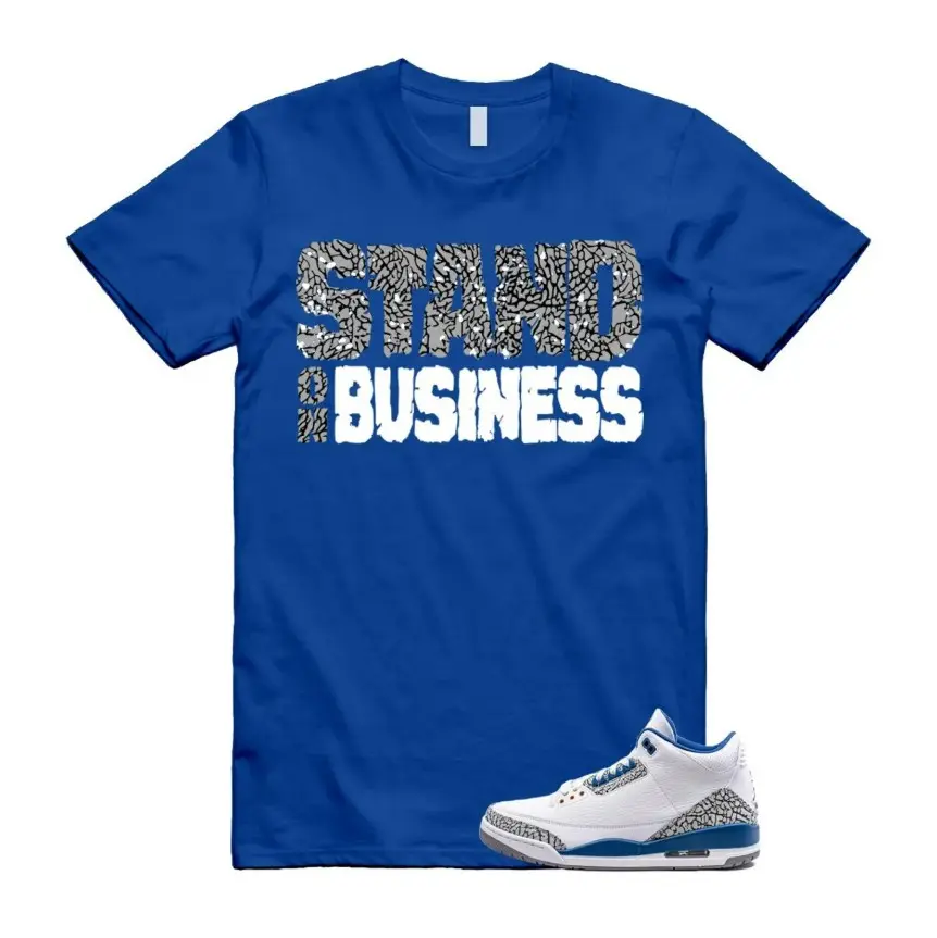 True Blue Inspired Sneaker Matching T-Shirt, 3 True Blue Shirt, Classic Streetwear Unisex Tee, Casual Everyday Wear, Gift for Sneaker Lovers