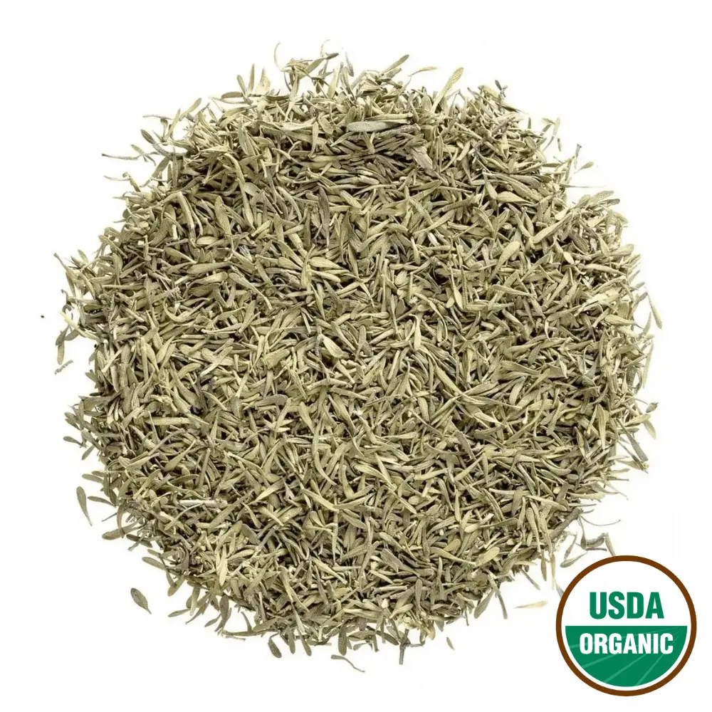 Dried Thyme Leaf Organic - Cut & Sifted Dried Thyme Leaf Organic - Cut & Sifted