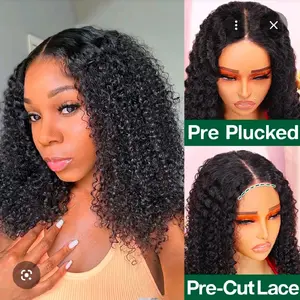 Italian curly 5x5 200% wig 14 inch