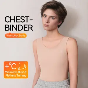 Seamless Tummy Control Longline Bodysuit - Big Bust Minimizer, Comfy Layering, Ultimate Minimize Look，Slimming Active Wear