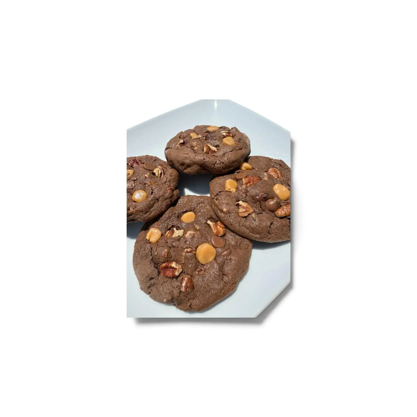 Chocolatey Turtle Cookiee - 2 Pack of Rich Chocolate Cookies with Turtle Pieces for a Decadent Treat