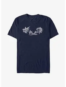 Kingdom Hearts Cave Drawing Unisex T-Shirt Cotton Size S-3XL Menswear Top Classic Fitted