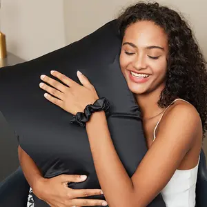 SILKSILKY 100% Pure Silk Pillowcase - Organic Mulberry Silk Pillow Cover for Hair & Skin - 19 Momme 6A Grade Fibers - Standard, Queen, King With Envelope Closure