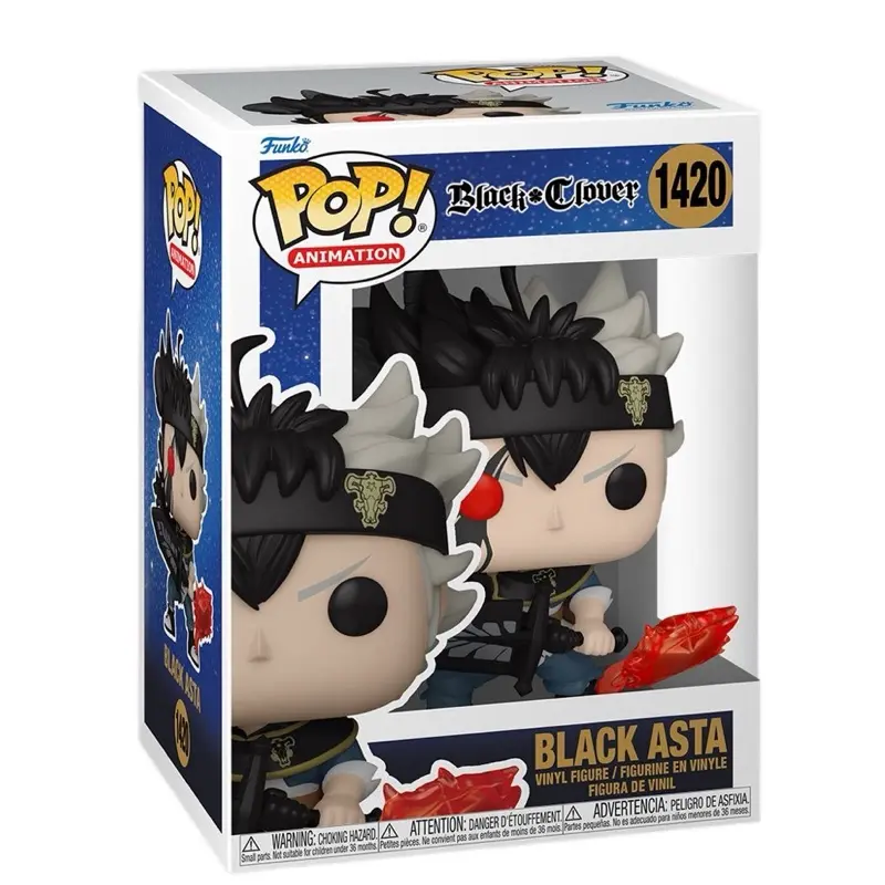 Black Clover Black Asta Funko Pop! Vinyl Figure #1420