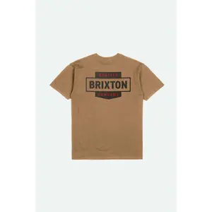 Osborn S/S Standard T-Shirt - Tobacco Brown Worn Wash