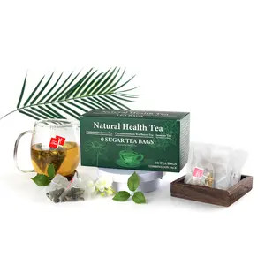 Teafy-Peppermint Green Tea&Chrysanthemum Wolfberry Tea&Jasmine Tea,Natural Plant Tea Combination Pack,no sugar, no caffeine 30 tea bags Beverage