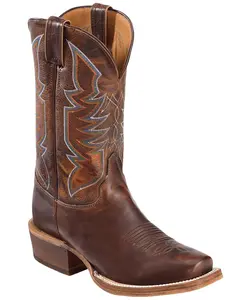 Justin Men's Bent Rail Navigator Performance Western Boot Square Toe - Br763