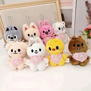 Perfect Gift for Kpop Fans! Cute Plush Keychains for Birthdays & Anniversaries