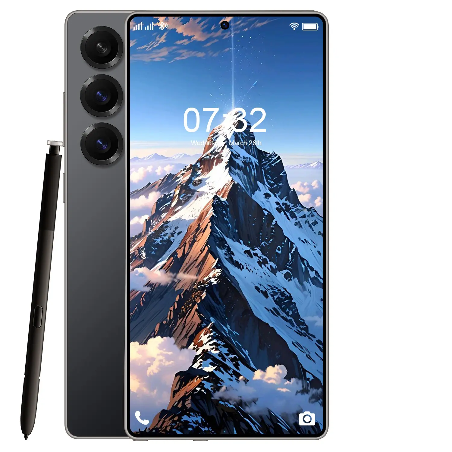 FUFFI 6.8 Inch Smart Phone, 4+64GB / 6+128GB ROM,Unlocked Phone, Android 12.0 Version Phone , 8+16MP Pixel-Phone, Camera, Dual Card Phone, Smartphone