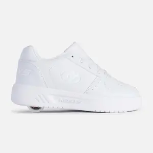 Heelys for Adults & Kids - White Kama Roller Skate Shoes Y2K