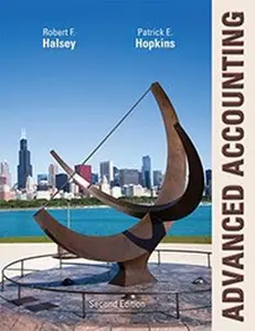 USED-Advanced Accounting by Robert F. Halsey (Hardcover)