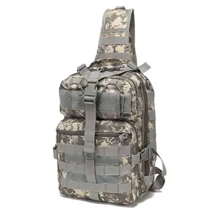 Jupitergear Tactical Sling Backpack 15L - Military-Grade Molle Outdoor Daypack with Adjustable Strap for Ultimate Comfort and Versatility