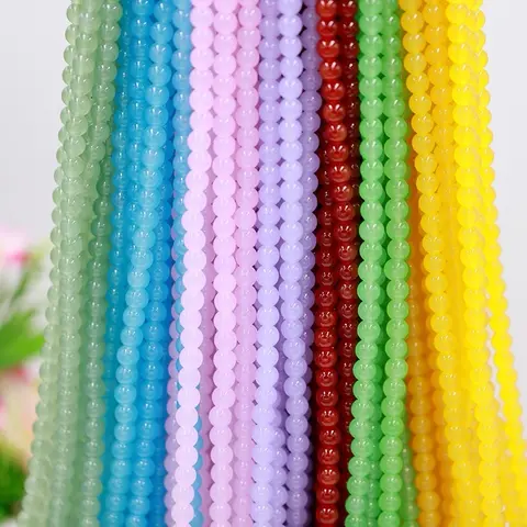 [A006] DIY 4mm 400pcs Glass Seeds Beads Bracelet Jewelry for Customizable Designs Durable and Long Lasting Beads for Various Crafts