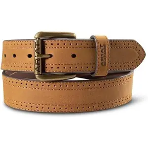 Ariat Work Men's Medium Brown Performance Edge Work Belt - A1700344