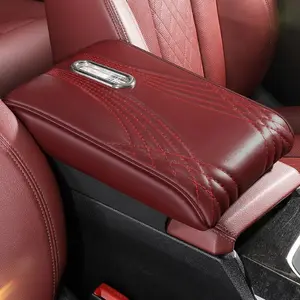 Car armrest box heightening pad multi-functional central armrest box pad extended and thickened for all seasons