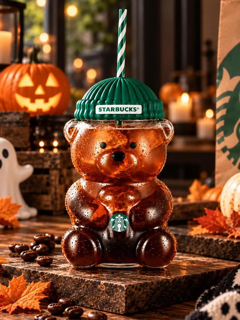 Starbucks Bearista Cup Bottle Coffee Drinkware Water Bottles Tumbler Mug Washable Reusable Bottled Portable