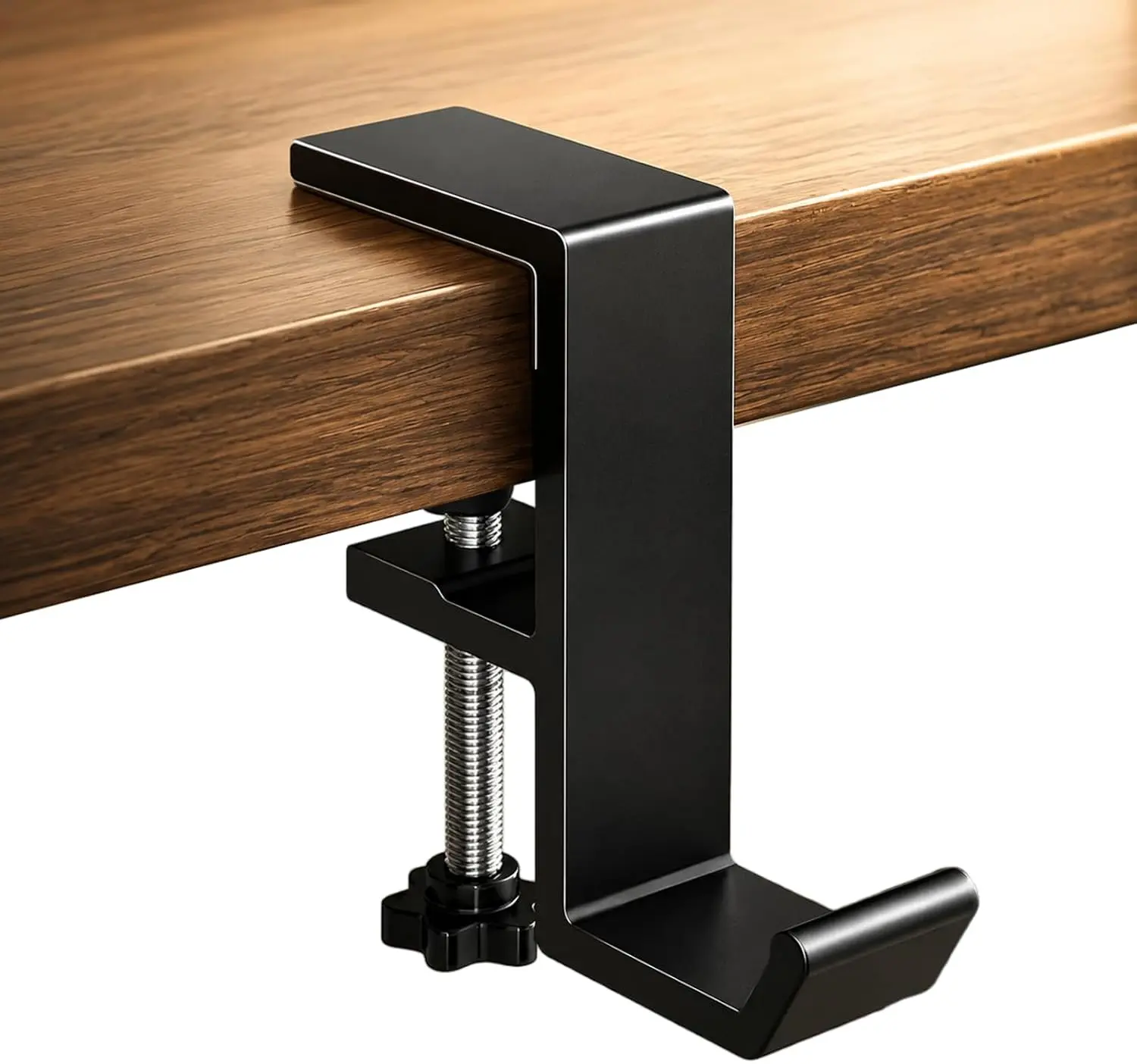 Headphone Stand - Aluminum Alloy Headphone Holder, Under Headset Stand for Desk Fit for PC Gaming Headset Hanger Hook Suitable for Office