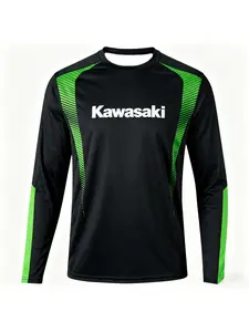 Motorcycle Outdoor Extreme Sports Breathable Lightweight Suitable for Sports Long Sleeved Men's and Women's T-shirts