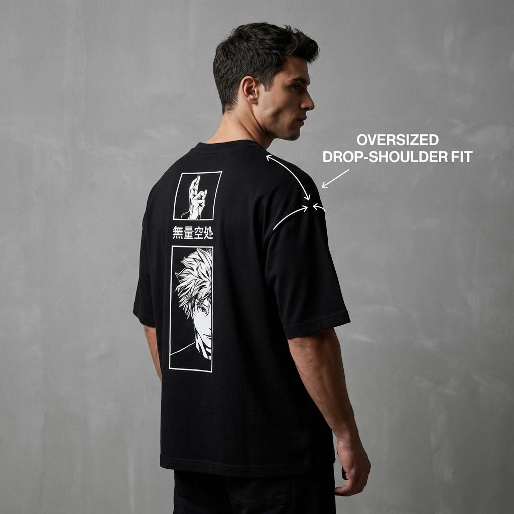 Jujutsu Kaisen "Honored" Heavyweight Tee 100% Cotton OVERSIZED Suitable for all seasons - classic styles, fun graphic tee shirts, base layers, casual streetwear, suitable for both men and women.