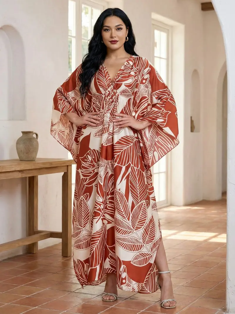 kaftan moomoo dress - TikTok Shop