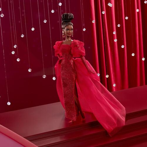 Mattel Collectible - Barbie Signature Mattel 80th Anniversary Doll Brunette  [Collectible Figurine/Statue/Bust] Paper Doll, Collectible